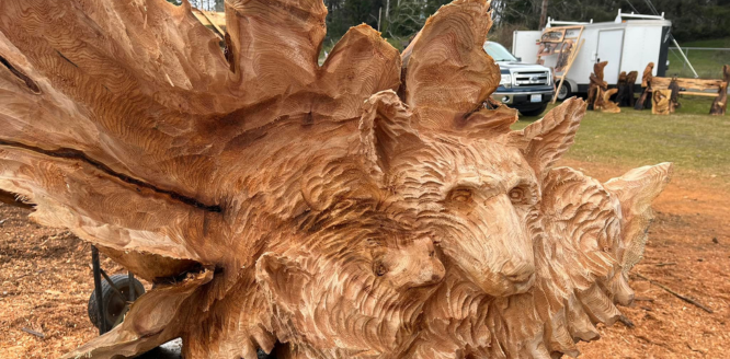 abstract design carvings