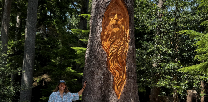 human figure carvings